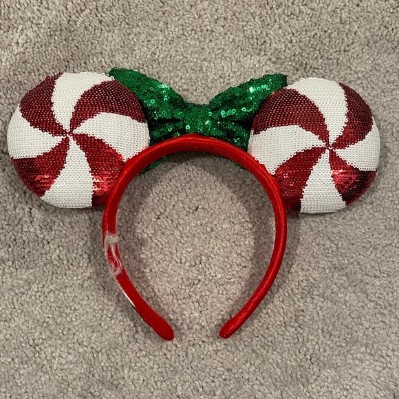 Disney Parks Minnie Mouse Christmas Ears - Picture 4 of 4